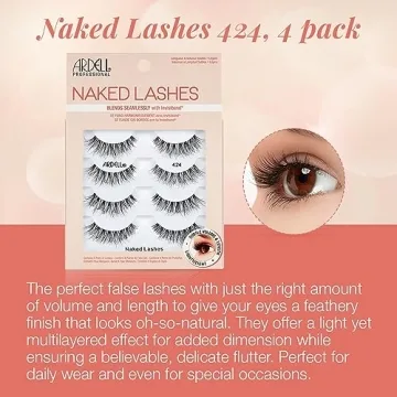Ardell Naked Lashes #424 - Natural Look and Comfort