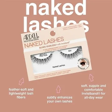 Ardell Naked Lashes #424 - Natural Look and Comfort