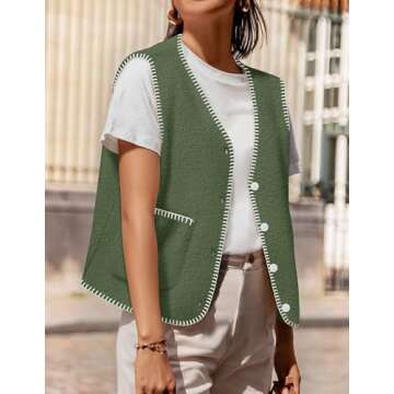 Stylish ZESICA Women's Sweater Vest for All Occasions