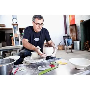 Mudwire Green Handle Cutoff Tool for Pottery Artists