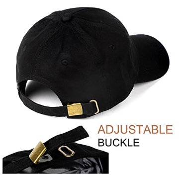 Satin Lined Baseball Cap - Sun Protection & Hair Care