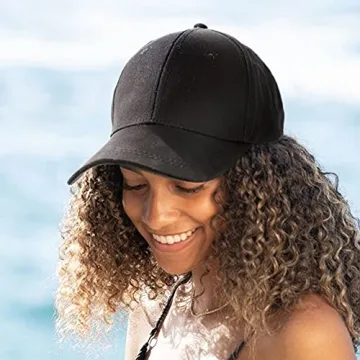 Satin Lined Baseball Cap - Sun Protection & Hair Care
