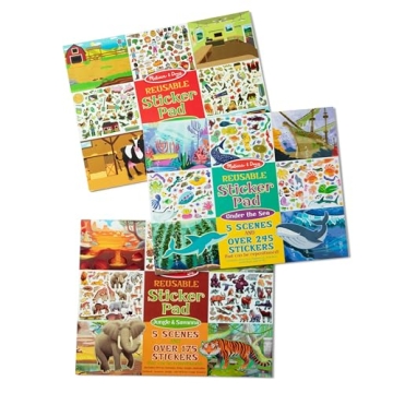 Melissa & Doug Sticker Pad Bundle - Creative Play for Kids