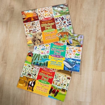 Melissa & Doug Sticker Pad Bundle - Creative Play for Kids