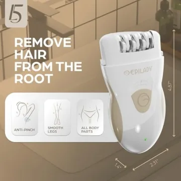 Epilady Legend 5 Rechargeable Epilator for Effortless Hair Removal