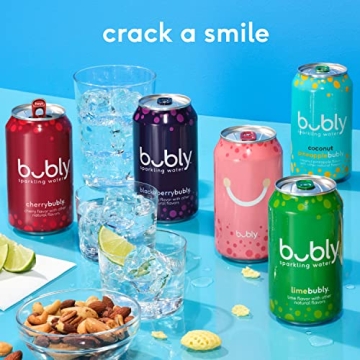 Bubly Triple Berry Sparkling Water Variety Pack