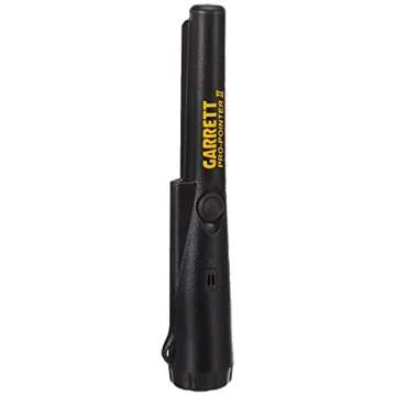 Garrett Pro-Pointer II - Metal Detector Pinpointer for Adults - Adjustable Detection Radius, 360 Degree Detection, Weather/Splash Resistant - Includes Built in Flashlight and Dirt-Separating Blade