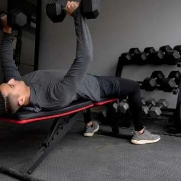 BalanceFrom Puzzle Exercise Mat with EVA Foam Interlocking Tiles for MMA, Exercise, Gymnastics and Home Gym Protective Flooring, 3/4" Thick, 24 Square Feet, Black