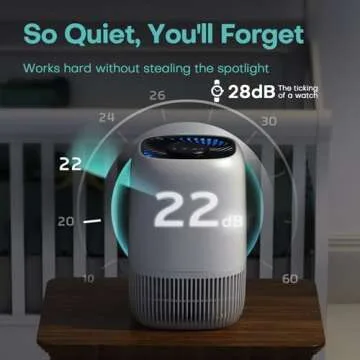 Compact Air Purifiers with H13 HEPA Filter for Clean Air