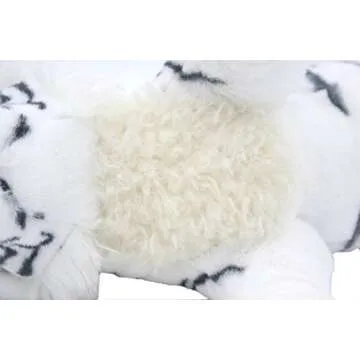 TAGLN The Jungle Animals Stuffed Plush Toys Tiger Leopard Panther Lioness Pillows (White Tiger, 16 Inch)