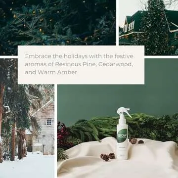 Natural Pine Forest Air Freshener Spray 100% Plant Based