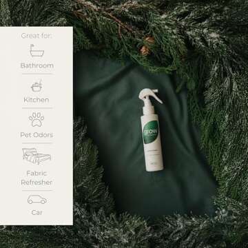 Natural Pine Forest Air Freshener Spray 100% Plant Based