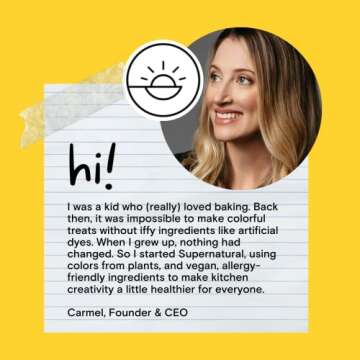 Unicorn Tracks Natural Confetti Sprinkles by Supernatural, Heart & Star Shapes, No Artificial Dyes, Soy Free, Gluten Free, Vegan, 3oz