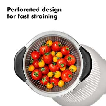 OXO Good Grips Stainless Steel 3 qt./ 2.8L Colander