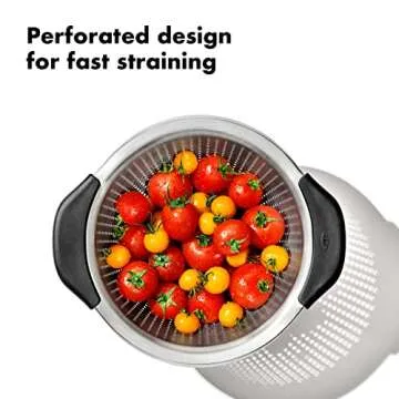 OXO Good Grips Stainless Steel 3 qt./ 2.8L Colander