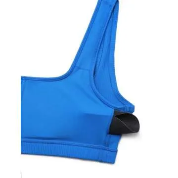CRZ YOGA Ribbed Sports Bra: Stylish & Breathable Design