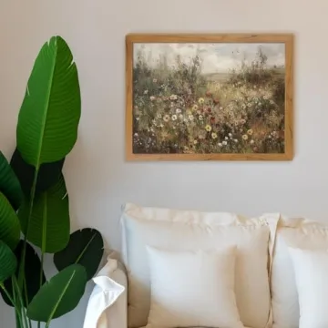 Vibrant Floral Wall Art Canvas Print for Home Decor