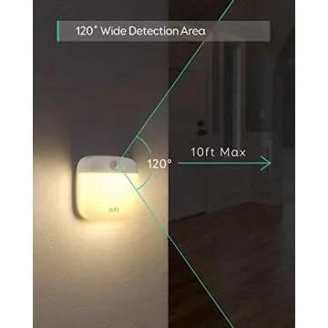 eufy Lumi Stick-On Night Light - Motion Sensor & Compact