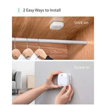 eufy Lumi Stick-On Night Light - Motion Sensor & Compact