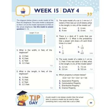 7th Grade Math Workbook with Video Explanations