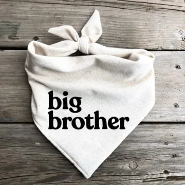 Dog Bandana for Pregnancy Announcement Big Brother Reveal