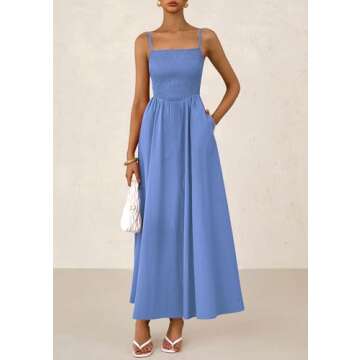 PRETTYGARDEN Women's Flowy Summer Maxi Dress for All Occasions