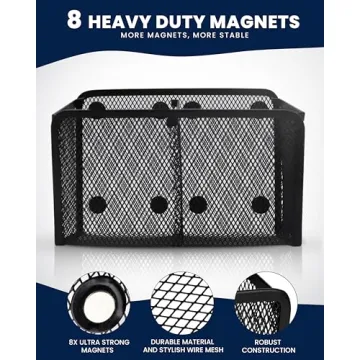 Magnetic Pencil Holder for Desk and Refrigerator | Workablez