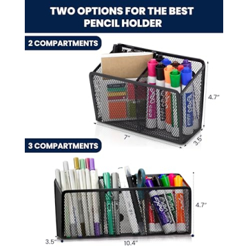 Magnetic Pencil Holder for Desk and Refrigerator | Workablez