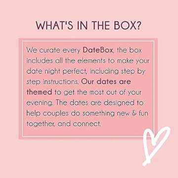 Complete Date Night Kit Includes a Time Capsule Experience: Couples Gifts, Romantic Date Night Ideas, with Instructions Guide, Capsule Jar, Prompt Book & Stickers DateBox Club - Gottman Certified