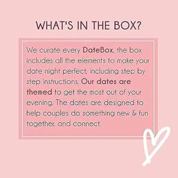 Complete Date Night Kit Includes a Time Capsule Experience: Couples Gifts, Romantic Date Night Ideas, with Instructions Guide, Capsule Jar, Prompt Book & Stickers DateBox Club - Gottman Certified