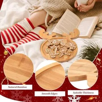 Sintuff Christmas Charcuterie Boards - Tree & Reindeer Designs
