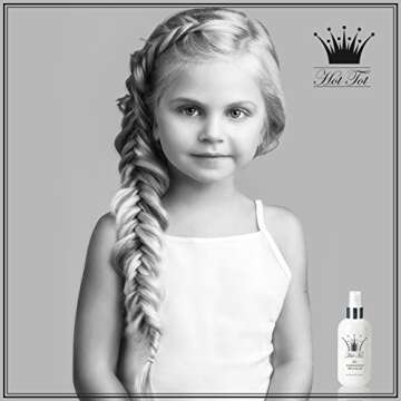 Hot Tot Conditioning Detangler, Weightless Conditioning Spray, Hair Care For Babies Toddlers and Chi...