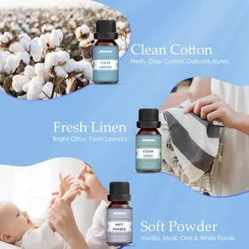 Clean Essential Oils Set for Diffusers and Soap Making