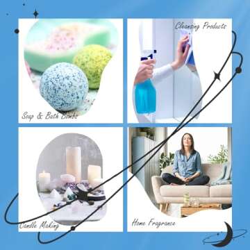 Clean Essential Oils Set for Diffusers and Soap Making