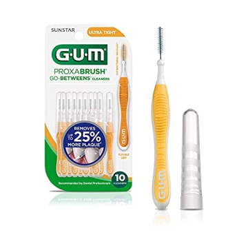 GUM Proxabrush Go-Betweens - Ultra Tight Interdental Brushes for Dental Hygiene