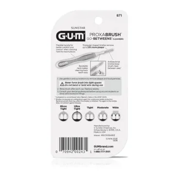 GUM Proxabrush Go-Betweens - Ultra Tight Interdental Brushes