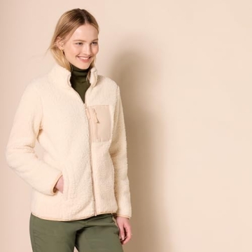 Amazon Essentials Cozy Sherpa Jacket for Women in Plus Size