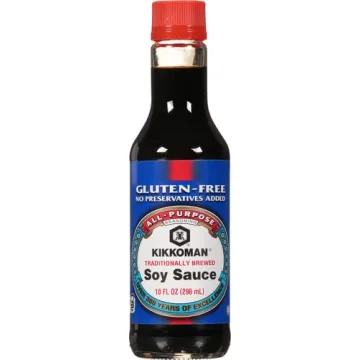 Kikkoman Gluten Free Soy Sauce for Authentic Asian Flavor