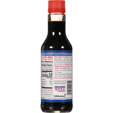 Kikkoman Gluten Free Soy Sauce for Authentic Asian Flavor