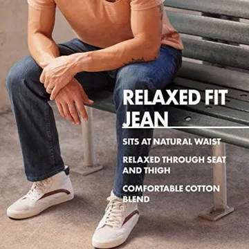 Classic 5-pocket Relaxed Fit Cotton Jean - Stylish Comfort