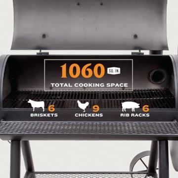 Oklahoma Joe's Longhorn Offset Smoker Perfect for BBQ Lovers
