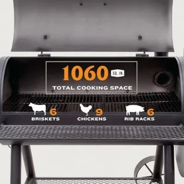 Oklahoma Joe's Longhorn Offset Smoker Perfect for BBQ Lovers
