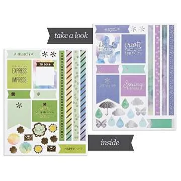 Erin Condren 2017 Monthly Sticker Book for Inspiration