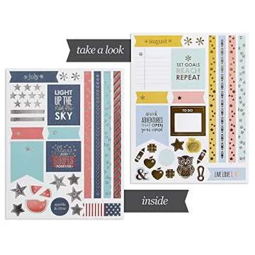 Erin Condren 2017 Monthly Sticker Book for Inspiration