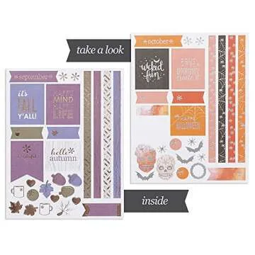 Erin Condren 2017 Monthly Sticker Book for Inspiration