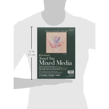 Strathmore Toned Mixed Media Paper 9"x12" - Durable Art Pad