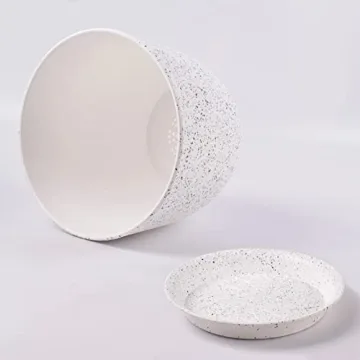 Giraffe Creation 3-Pot Set - Trendy Plant Pots with Drainage