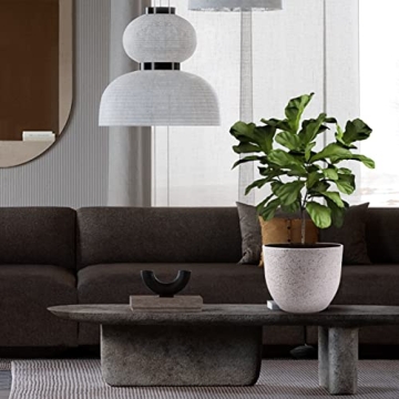 Giraffe Creation 3-Pot Set - Trendy Plant Pots with Drainage