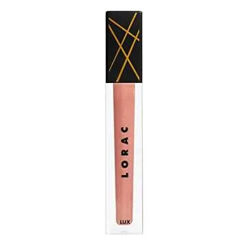 LORAC LUX Diamond Lip Gloss | Genuine Diamond Dust | Non-Sticky | Pink Sands