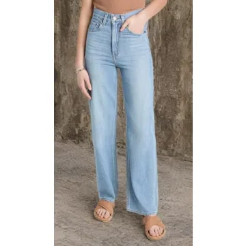 Levi's Premium High Loose Jeans for Women - Chic Comfort